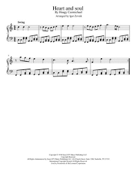 Published by samuelstokesmusic.com once you download your digital sheet music, you can view and print it at home, school, or anywhere you want to make music, and you don't have to be. Heart And Soul Easy Sheet Music Pdf Download Sheetmusicdbs Com