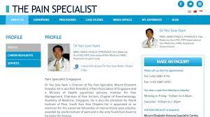 Yeo sow nam, 52, is accused of committing the offences on the 12th storey of the hospital in orchard road on the evening of oct 9, 2017. The 10 Best Pain Specialists In Singapore 2021