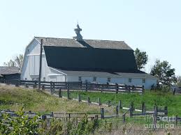 With its unique roof style, the hip roof barn is perfect for use as an outdoor bar, pool house, club house, or outdoor entertainment room. White Hip Roof Barn Nd Photograph By Bobbylee Farrier