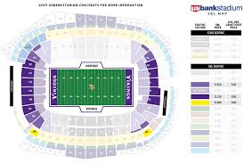 Bank One Ballpark Seating Chart M And T Bank Stadium Map Us