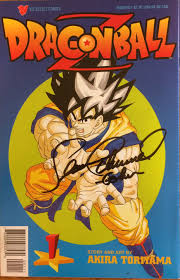 Dragonball Z Part 1 1 By Viz Signed In Person By Sean Schemmel Voice Actor For Goku June 4 2017 At Wizard World Con Dragon Ball Z Dragon Ball Comics