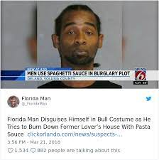 June 5, 2021 9:55 pm. 60 Times Florida Man Did Something So Crazy We Had To Read The Headings Twice Bored Panda