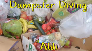 Dumpster Diving Aldi Tons Of Free Food Day Night Dive Dumpster Diving Free Food Aldi