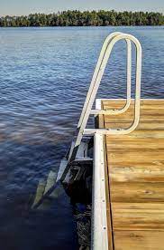 Five Step Flip Up Dock Ladder Dock Ladder Boat Rope Boat Dock