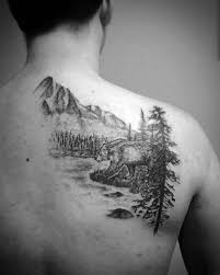 Remarkable River Tattoos For Males On Shoulder Blade River Tattoo Shoulder Blade Tattoo Tattoos