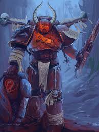 Word Bearer Spoted An Ultramarine Scout Warhammer Art Warhammer 40k Artwork Warhammer