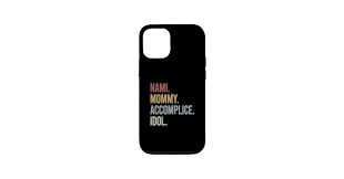 Amazon.com: iPhone 14 Pro Nami Mommy Accomplice Idol Retro Style Vintage  Case : Cell Phones & Accessories