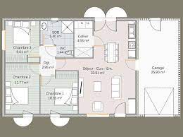 Construire une maison à ossature en bois est un investissement lourd. Maison En Ossature Bois Life 80m Finition Douglas Plan Maison 90m2 Plan Maison 3 Chambres Maison