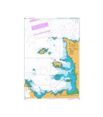 British Admiralty Nautical Chart 116 Netherlands Approaches