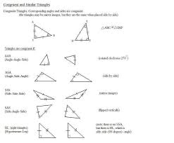 Similar trangles if triangles are similar, the corrosponding sides create equivalent fractions. Congruence And Similarity Of Triangles Pdf