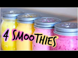 Recette N 1 4 Idees De Smoothies Youtube