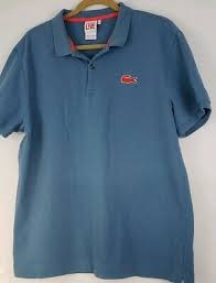 Mens Lacoste Live Big Croc Polo Shirt Size 7 Med Light Blue Mens Shirts Shirts Men