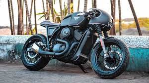 Harley Davidson 750 Street Rod By Mean Green Customs