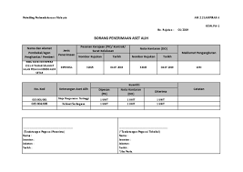 Borang kew pa 1 32 word cute766. Contoh Pengisian Kew Pa 1