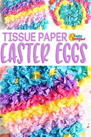 There are 61997 paper easter eggs for sale on etsy, and they cost $13.07 on average. Crumpled Tissue Paper Easter Egg Craft For Kids Happy Hooligans