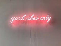 New Good Vibes Only Neon Art Sign Handmade Visual Artwork Wall Decor Light Ebay Neon Sign Bedroom Neon Signs Wall Decor Lights
