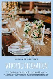 Dress Up Your Own Personal Wedding Party Decoration By Using One Of These Stunning Wedd Wedding Decor Inspiration Wedding Event Decor Wedding Design Decoration