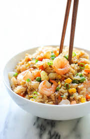 Vous Allez L Adorer Le Riz Frit Aux Crevettes Riz Frit Aux Crevettes Cuisine Asiatique Recettes De Cuisine