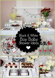 Black And White Boy Baby Shower Ideas Spaceships And Laser Beams