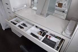 12 Ikea Makeup Storage Ideas You Ll Love Makeup Tutorials Ikea Vanity Ikea Makeup Storage Malm Dressing Table