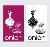 Onion logo icon template Red onion silhouette 2445214 Vector ...