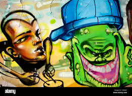 Graffiti artwork hi-res stock photography and images
