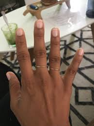 Womens fashion diamond polki rose cut diamond ring in solid gold stackable stacking rings. Skinny Stacking Ring 14k Solid Gold Vrai