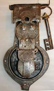 2 Pages Antique Keys Old Keys Key Lock