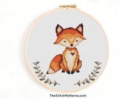 Gorgeous cross stitch designs for the baby in your life, including lucie's famous bouncing baby's abc and baby's 123 afghans, exclusive to this website. Red Fox Cross Stitch Pattern Baby Sampler Hello Winter Hello Baby Winter Needlecraft Baby Girl Gift Baby Nursery Wall Decor Baby Shower Plastic Canvas Kits How To Commentfer Fr