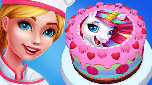 Can you use all these items to decorate. Fun Kids Cooking Games Bake Cute Pony Cake My Bakery Empire Decorate Horse Cake Kids Games Youtube