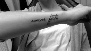 Amor Fati Love Your Fate Tattoo Amor Fati Tattoo Inspirational Tattoos Fate Tattoo