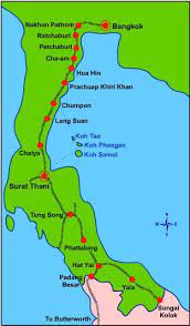 Train Route Map Train Route Map Train Route Koh Samui Hotel