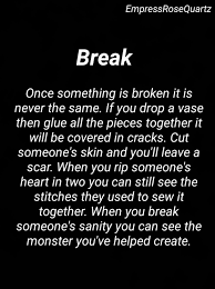 My Personal Quotes Break Wattpad