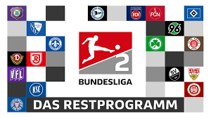 The current and complete 2. 2 Bundesliga Endspurt Das Restprogramm Aller Clubs