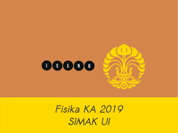 Soal simak ui tahun 2019. Pembahasan Fisika Ka Kemampuan Ipa 2019 Simak Ui