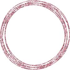 93366624 Ettes Scribbled Circles Pink Glitter Png Liked On Polyvore Featuring Circle Glitter Borders Circular Picture Frame And Pink Glitter Pink Circle