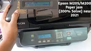 Epson workforce m200 mono sürekli mürekkep sistemi (ciss), ethernet bağlantısı ve adf'li hepsi bir arada, iki epson orijinal mürekkep şişesi ve epson iprint. How To Solve Epson M205 Paper Jam Problem Epson M200 Paper Jam Error Problem 200 Solve Youtube