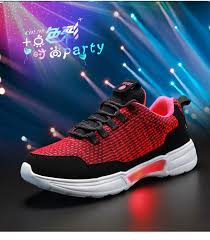 Unclejerry New Led Shoes Fiber Optic Shoes For Girls Boys Men Women Usb Charging Light Up Shoe For Adult Glowing Running Sneaker Y190523 Kids Shoes Sandals Shoes For Kids Sale From Gou07