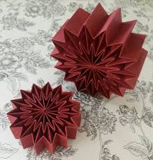 Origamistar Paperstar Folded Ornament Weihnachtsstern