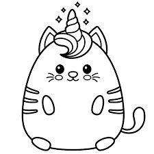 Includes images of baby animals, flowers, rain showers, and more. Unicorn Cat Coloring Pages Coloring Pages For Kids And Adults