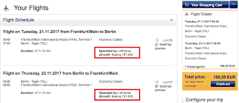 Find out before departure about checking in baggage at german airports for your lufthansa, partner or star alliance flight. Lufthansa Will Use Boeing 747 Jumbo Aircraft To Service Frankfurt Berlin Flights During November Loyaltylobby