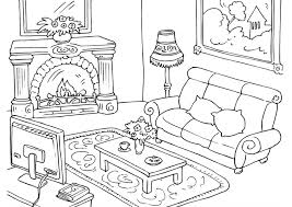 Not only will this stretch make you feel more awake and alive, but coloring it will remind you that there's a lot to the human body. Coloring Page Living Room Free Printable Coloring Pages Img 25997