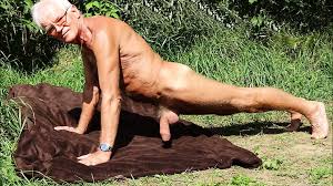 Naked Hardons Outside Pictorial: Gay Bear Porn