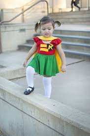 Batman And Robin Costumes For Kids Diy Kids Costumes Homemade Halloween Costu Halloween Costume Toddler Girl Diy Superhero Costume Toddler Costumes Girl