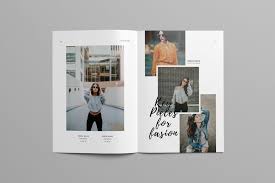 Fashion Catalog Lookbook Template Fashion Catalogue Lookbook Layout Catalog