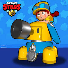 Brawl stars animation be like: I 3d Modeled Jessie And Made A Wallpaper Thingie Mic Brawlstars