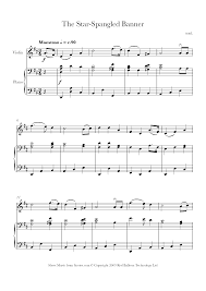Enjoy an unrivalled sheet music experience for ipad—sheet music viewer, score library and music store all in one app. Star Spangled Banner Sheet Music For Violin 8notes Com