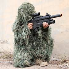 The ghillie suit can be found on game maps for free, and it's indeed useful for disguising yourself amongst a level's vegetation. Kids Ghillie Suit Pubg Hunting Clothes Camouflage Military Set Camo Poncho Tactical Uniform Sniper Invisibility Cloak Hunting Ghillie Suits Aliexpress