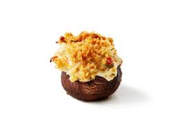 I only used like 20g of spinach on these, but i ate the other 65 as a side. Crispy Crab Stuffed Mushrooms Recipe Food Network Kitchen Food Network