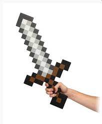 Minecraft Espada Foam De 65 Cms Replica De Espuma Del Videojuego Minecraft Espada Viedojuego Www Electropolis Es Minecraft Sword Foam Sword Minecraft Iron